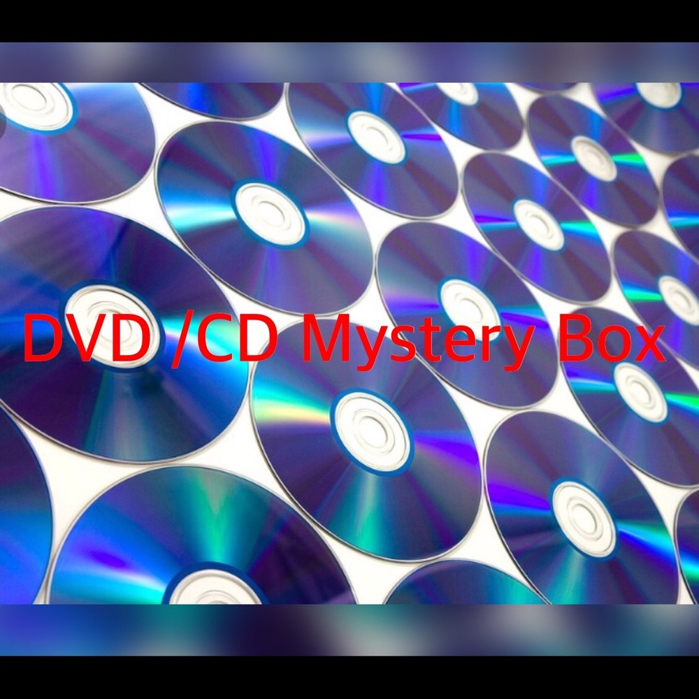 20 CDS and DVD mystery box